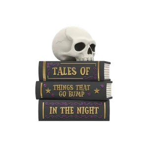 Halloween Stacked Books Ornament