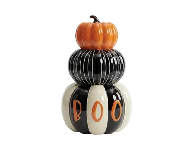 Halloween Stacked Slogan Pumpkins