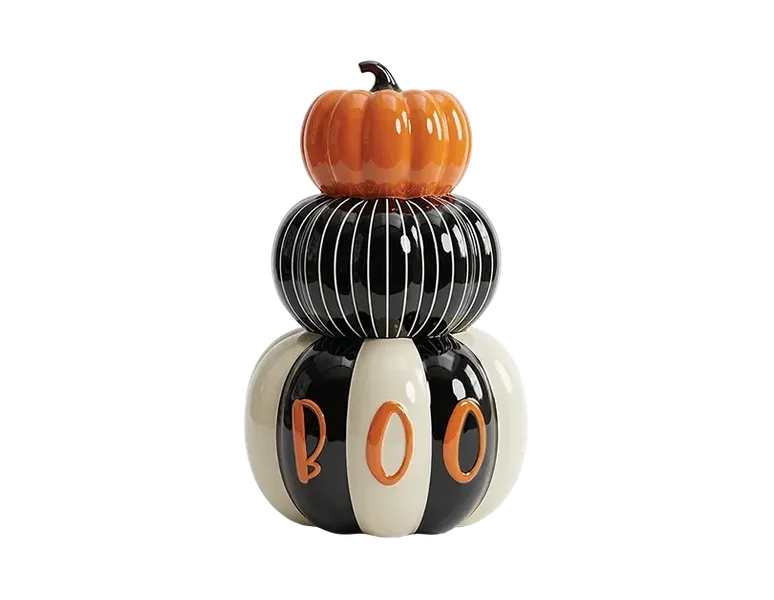Halloween Stacked Slogan Pumpkins