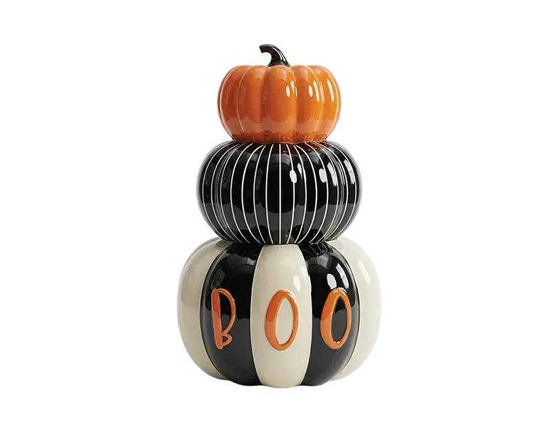Halloween Stacked Slogan Pumpkins