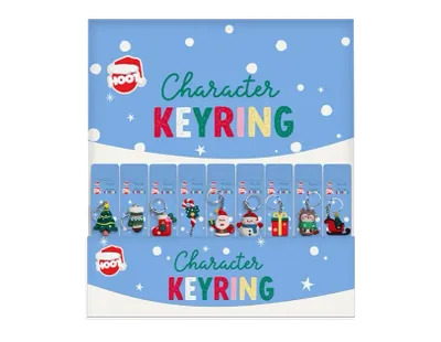 Christmas Character Keyring CDU
