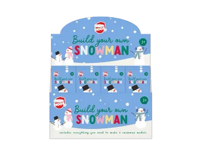Christmas Build Your Own Snowman CDU