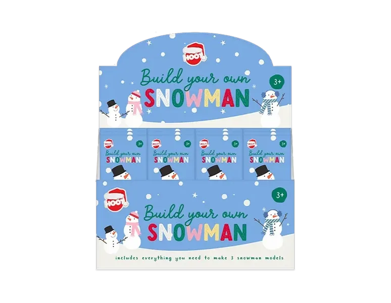 Christmas Build Your Own Snowman CDU