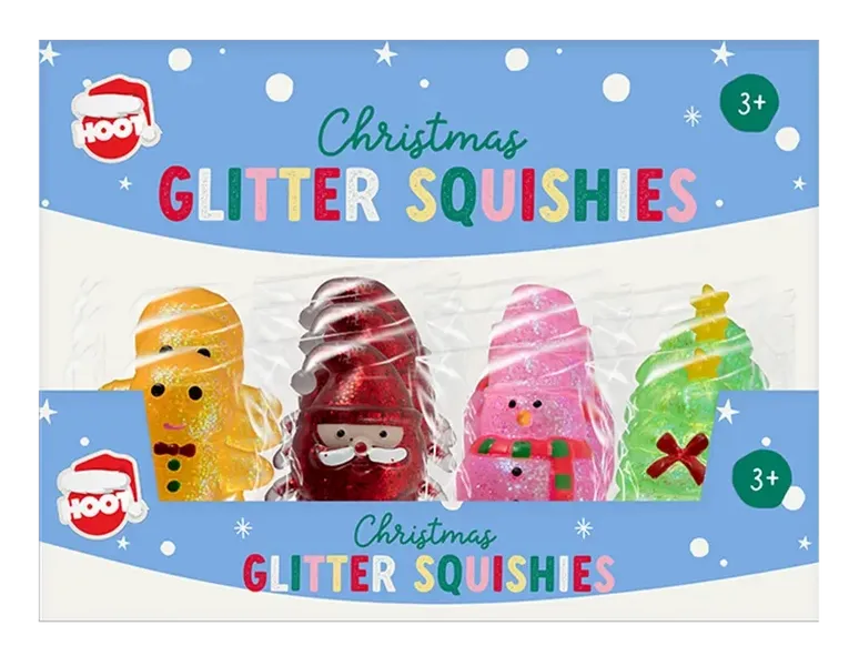 Christmas Glitter Squishies CDU