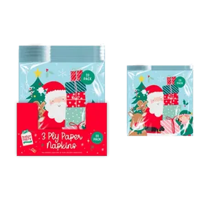 Christmas Kids Printed 3 Ply Napkins 20pk CDU