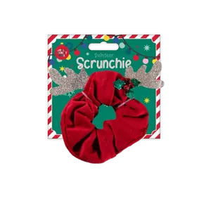 Christmas Reindeer Scrunchie