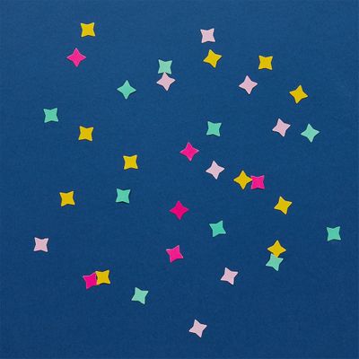 Bright Coloured Star Table Scatter (10g)