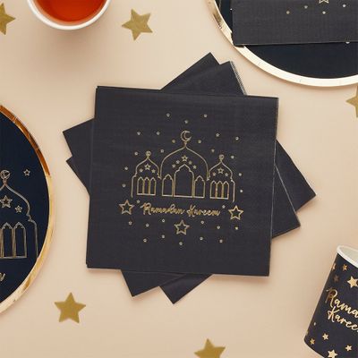 Pack of 16 Ramadan Paper Napkins