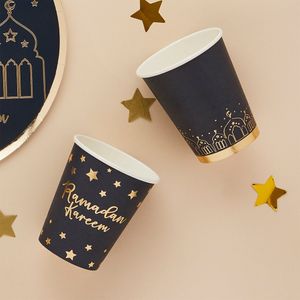 Pack of 8 Ramadan Paper Cups