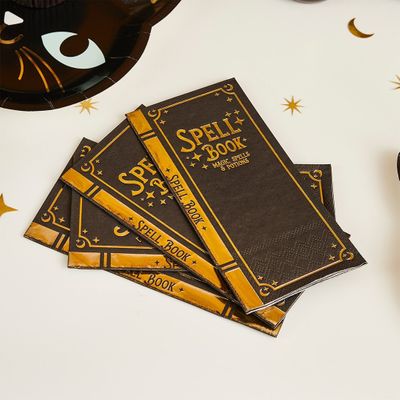 Pack of 16 Spell Book Paper Napkins