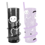 Halloween Spiral Straw Tumbler