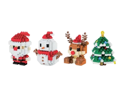 Christmas Figures Building Blocks CDU