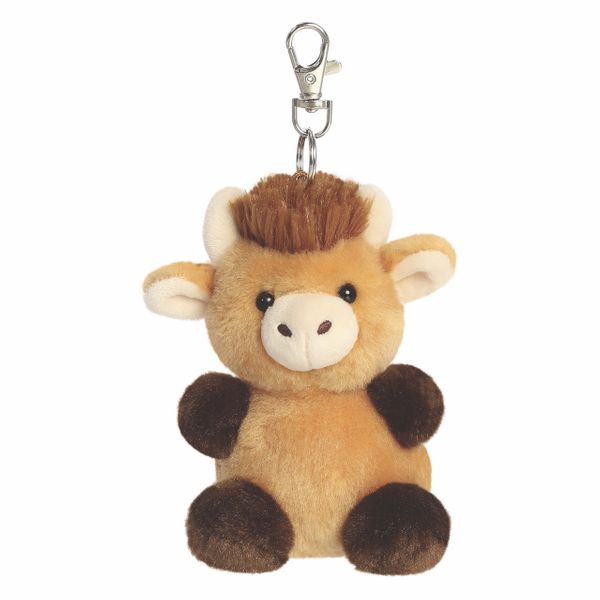 PP Hubert Highland Cow Clip-On 4in