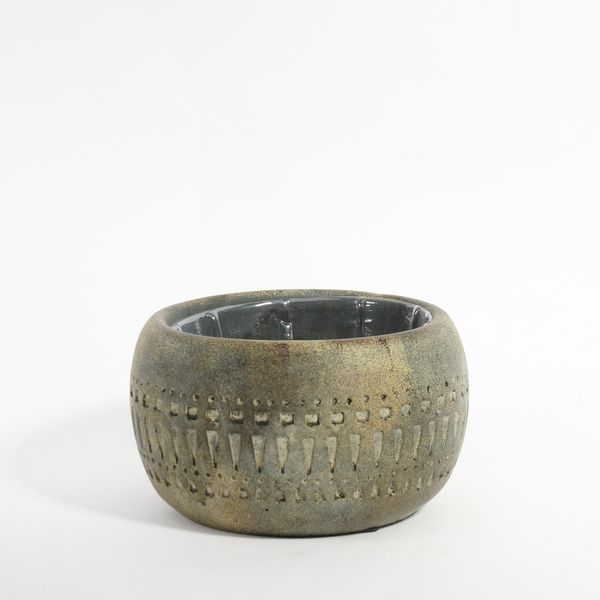 Totem Bowl Planter 16x16x9.5cm (1/12)