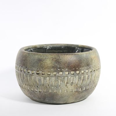 Totem Bowl Planter 21x21x12cm (1/8)