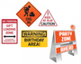 Big Dig Construction Decoration Kit Easel And Wall Signs