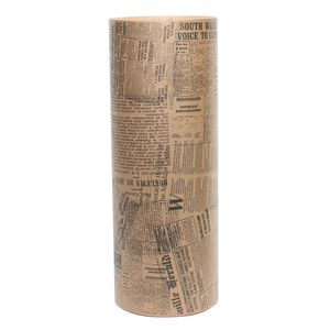 Black Newsprint on Brown Kraft Roll (50cm x 400m-10kg)