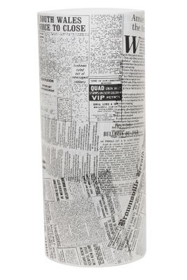 Black Newsprint on Bleached Kraft Roll (50cm x 400m-10kg)