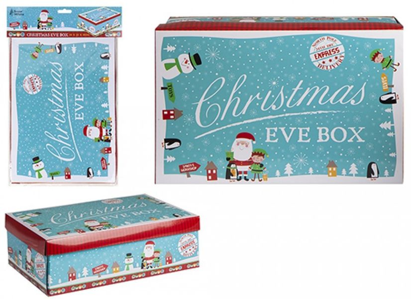 Small Blue Character Christmas Eve Box