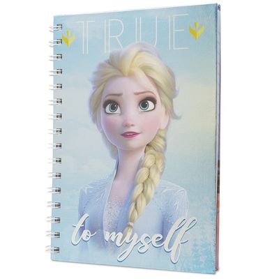 Frozen 2 (Sisters) A5 Metallic Notebook