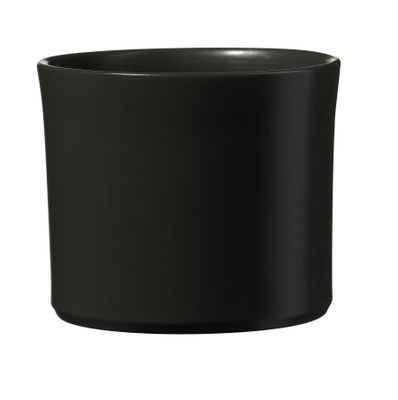Miami Ceramic Pot - Matt Anthracite - 18 x 15cm (4/24)