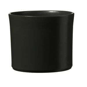 Miami Ceramic Pot - Matt Anthracite - 18 x 15cm (4/24)