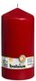 Bolsius Pillar candle Red, single in cello (200 mm x 98 mm)