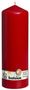 Bolsius Pillar candle Red, single in cello (300 mm x 98 mm)