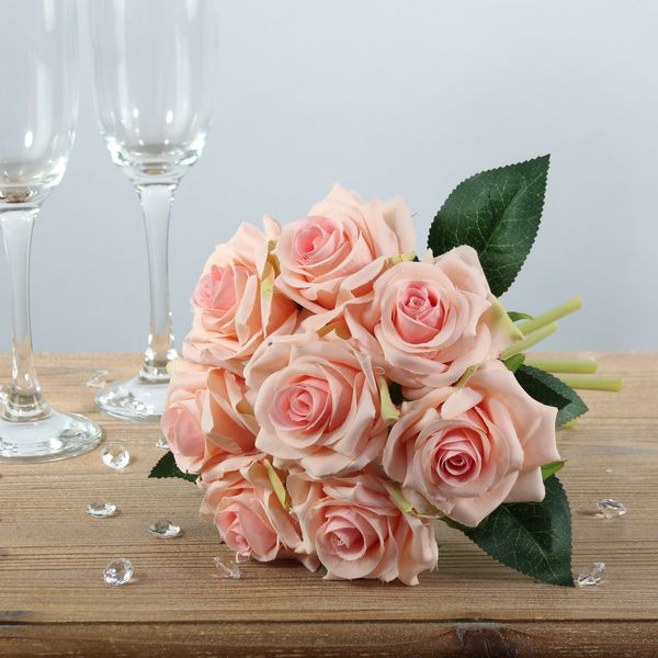 Arundel Rose Bouquet Peach (12/144)