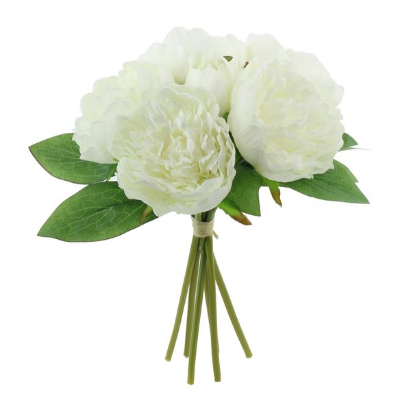 Arundel Peony Bouquet Ivory (12/144)