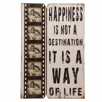 HAPPINESS IS A WAY OF LIFE FRAME