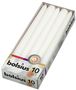 Bolsius Tapered candles pack 10 White