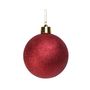 Burgundy Glitter Shatterproof Bauble (x1) (20cm)