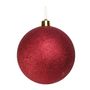 Burgundy Glitter Shatterproof Bauble (x1) (30cm)