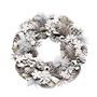 Woodland Frost Wreath w/Snowflakes (30cm)