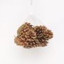 Gold Glitter Pinecones (250g / Net)