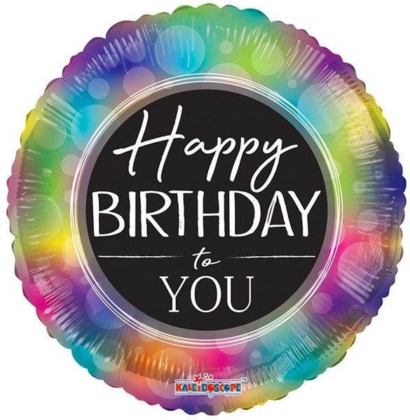 Happy Birthday to You Rainbow Balloon (18 inch)