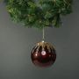 Zanna 15cm Glass Bauble (1)