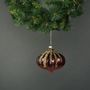 Zanna 12cm Glass Onion Bauble (1)