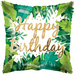 ECO ONE Balloon - Birthday Foliage (18 inch)