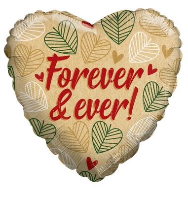 ECO ONE Balloon - Forever and ever Leaves (18 inch)