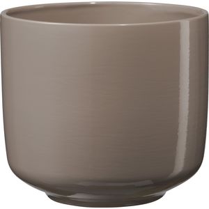Bari Ceramic Pot Grey-Beige (W19 x H17cm)