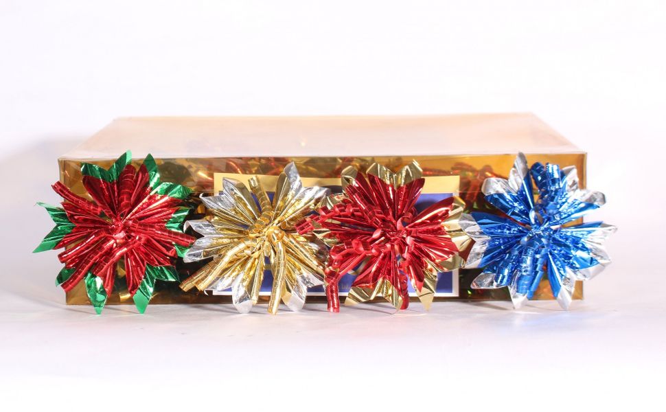 Gold, Red, Green & Blue Starlight Bows
