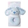 Soft Touch - Blue Bunny Rattle Toy