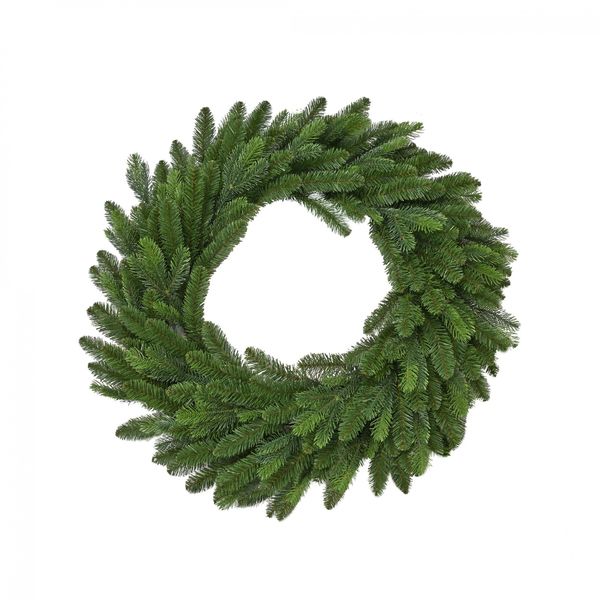 Vermont 60CM (24") Spruce Double Wreath 216 Tips