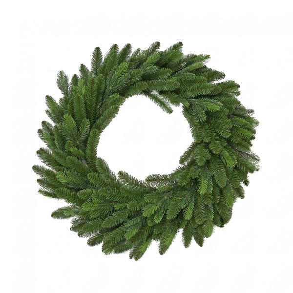 Vermont 75CM (30") Spruce Double Wreath 261 Tips