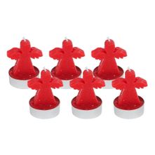 Set of 6 Angel Shaped Candles