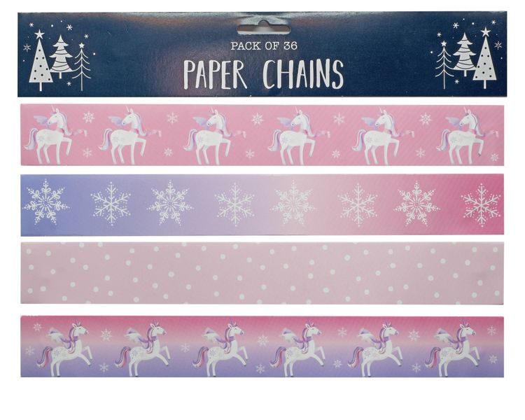 Unicorn 36 Paper Chains