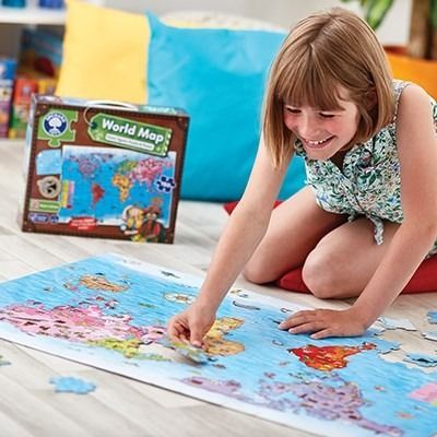 Orchard Toys World Map Puzzle & Poster