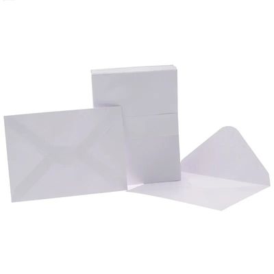13x9.5cm White Envelopes (10X100)